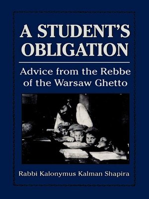 cover image of A Student's Obligation